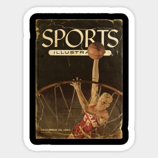 COVER SPORT - SPORT ILLUSTRATED - DUNK 1954 Sticker